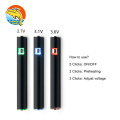 UK wholesale preheating vaporizer battery custom packgaing OEM 2.7V variable vltage vape battery 510